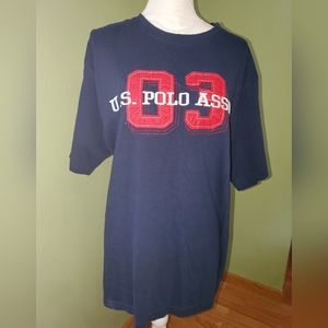 U.S. Polo Assn. Xl tshirt.  Navy blue.